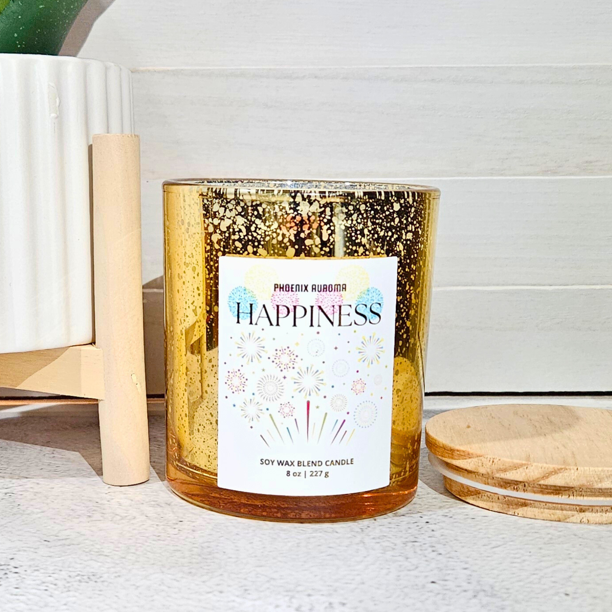 Happiness Candle