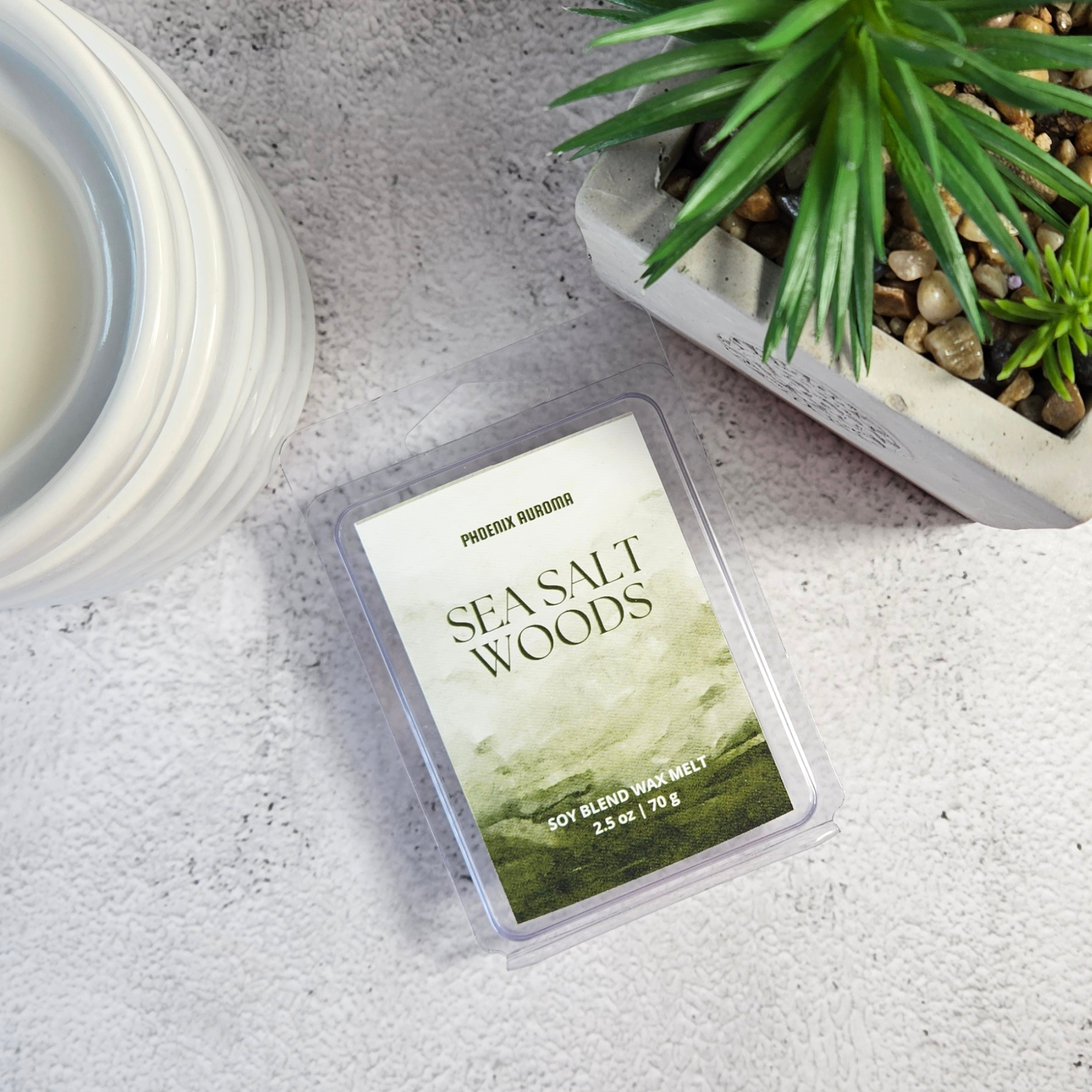 Sea Salt Woods Wax Melt