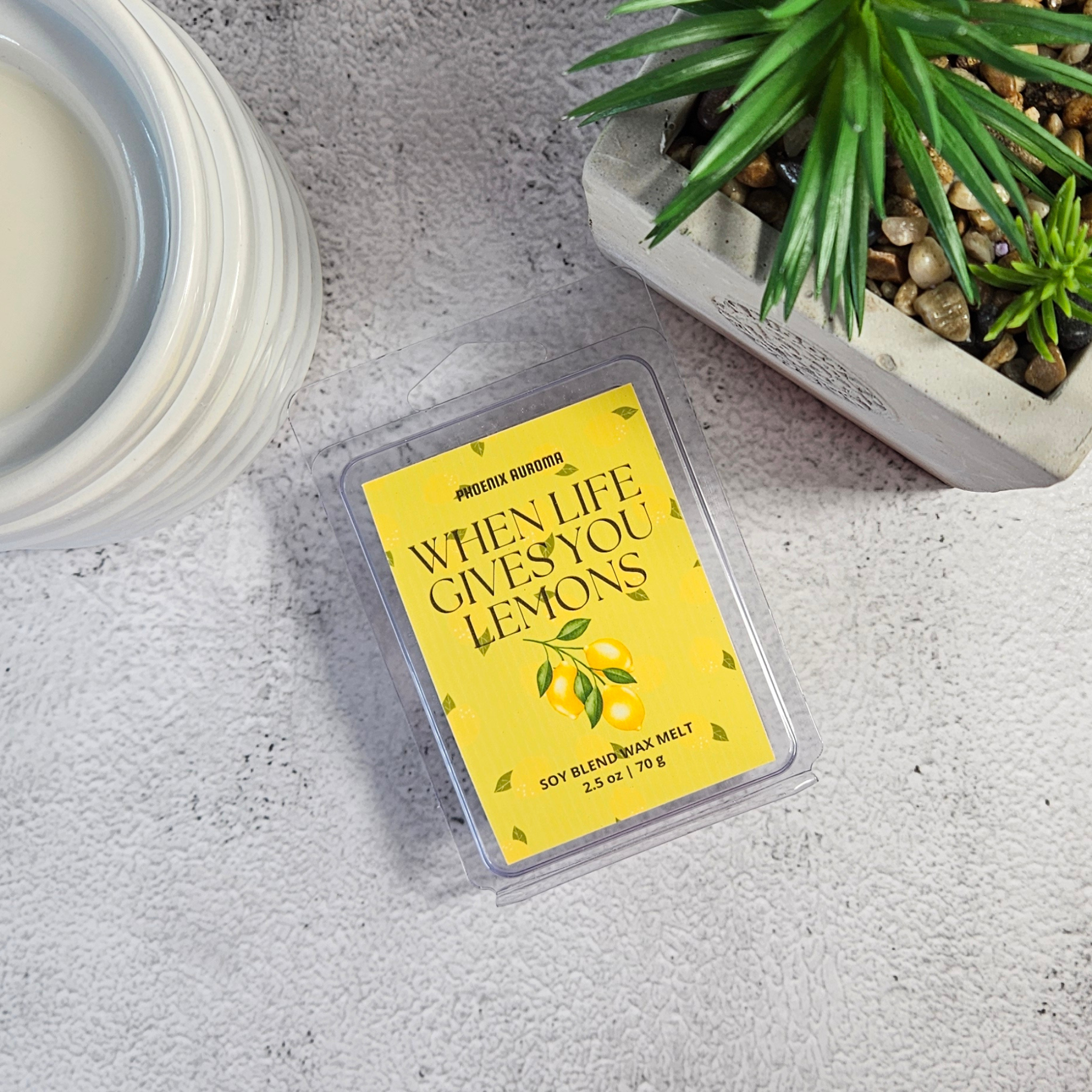 When Life Gives You Lemons Wax Melt