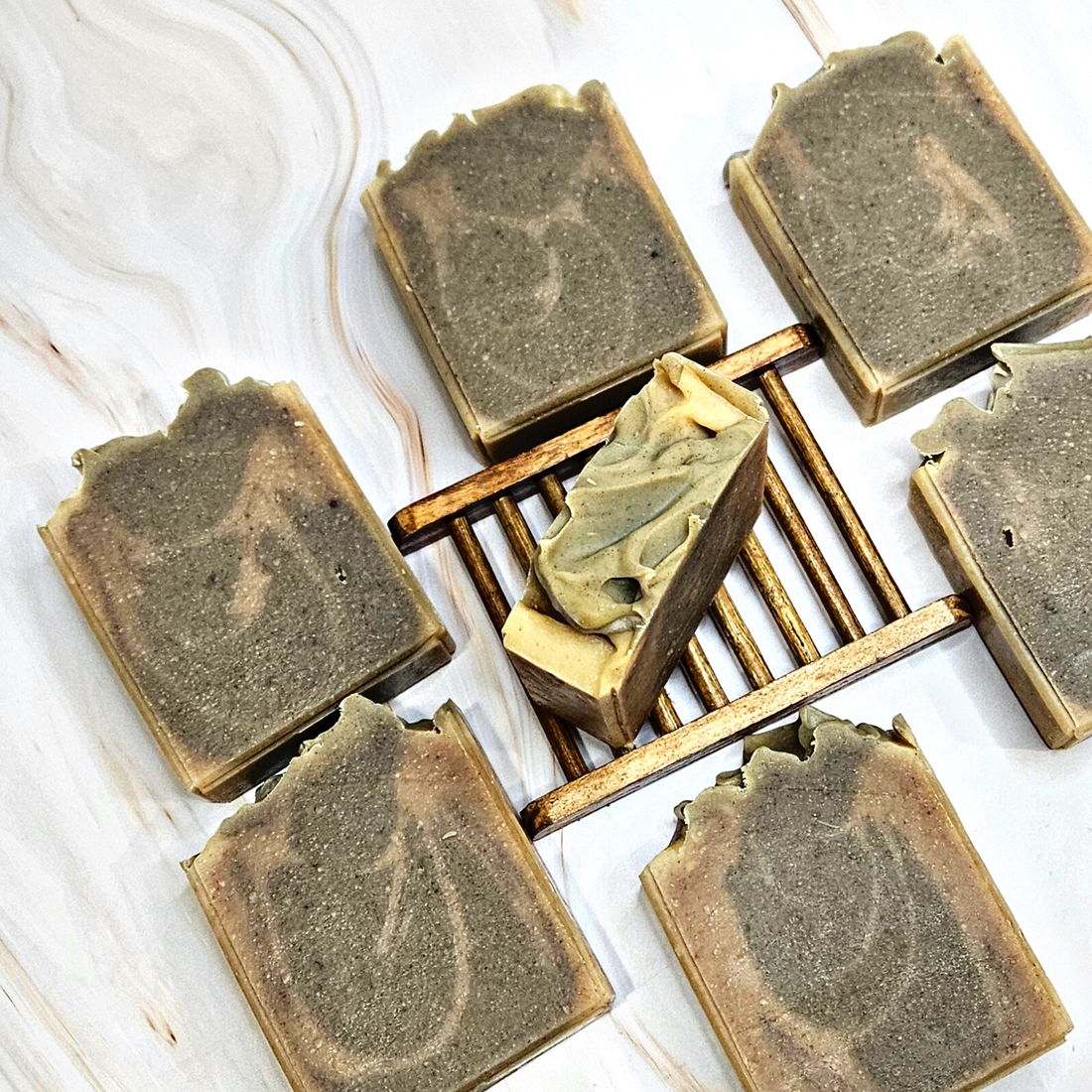 Green Tea, Pear &amp; Clay Artisan Soap