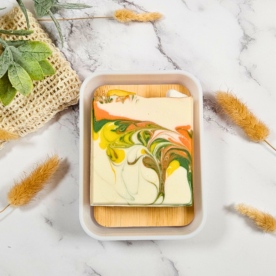 Vanilla Pumpkin Marshmallow Artisan Soap