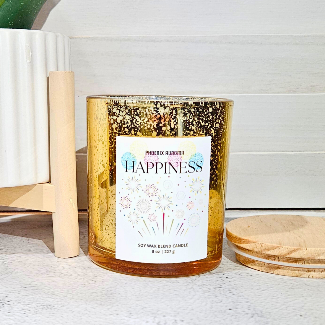Happiness Candle