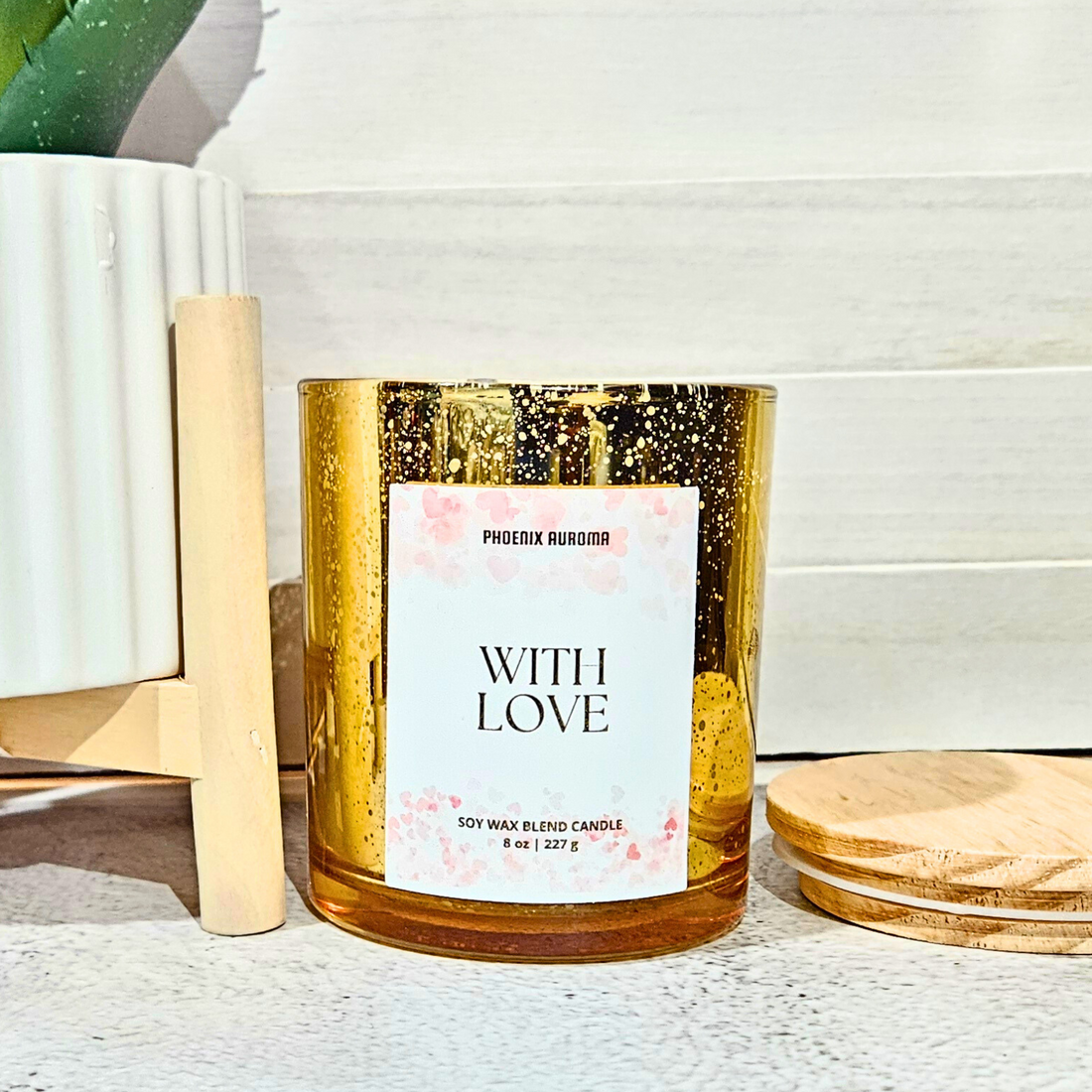 With Love Candle