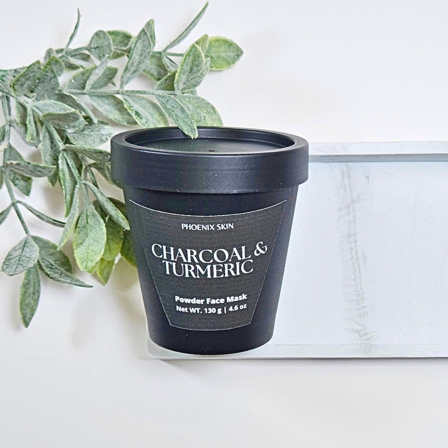 Charcoal &amp; Turmeric Powder Face Mask