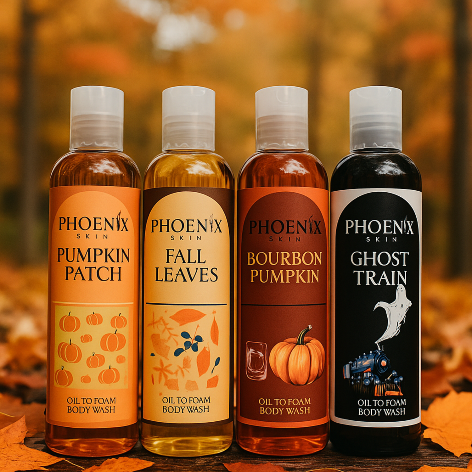 Oil To Foam Body Wash Fall Scents